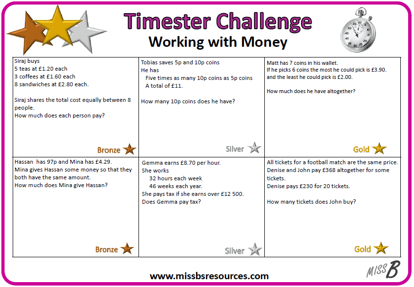Number Skill Review Free Worksheets